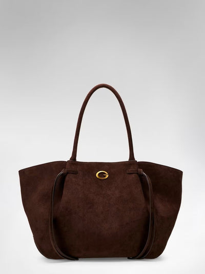 GUESS Allegra Süet Tote ÇANTA HWSG2237230