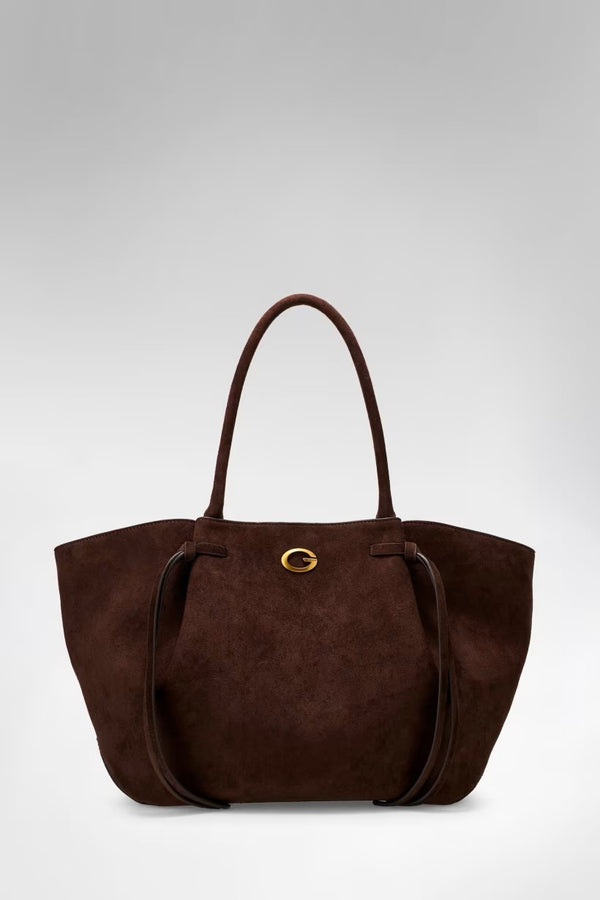 GUESS Allegra Süet Tote ÇANTA HWSG2237230