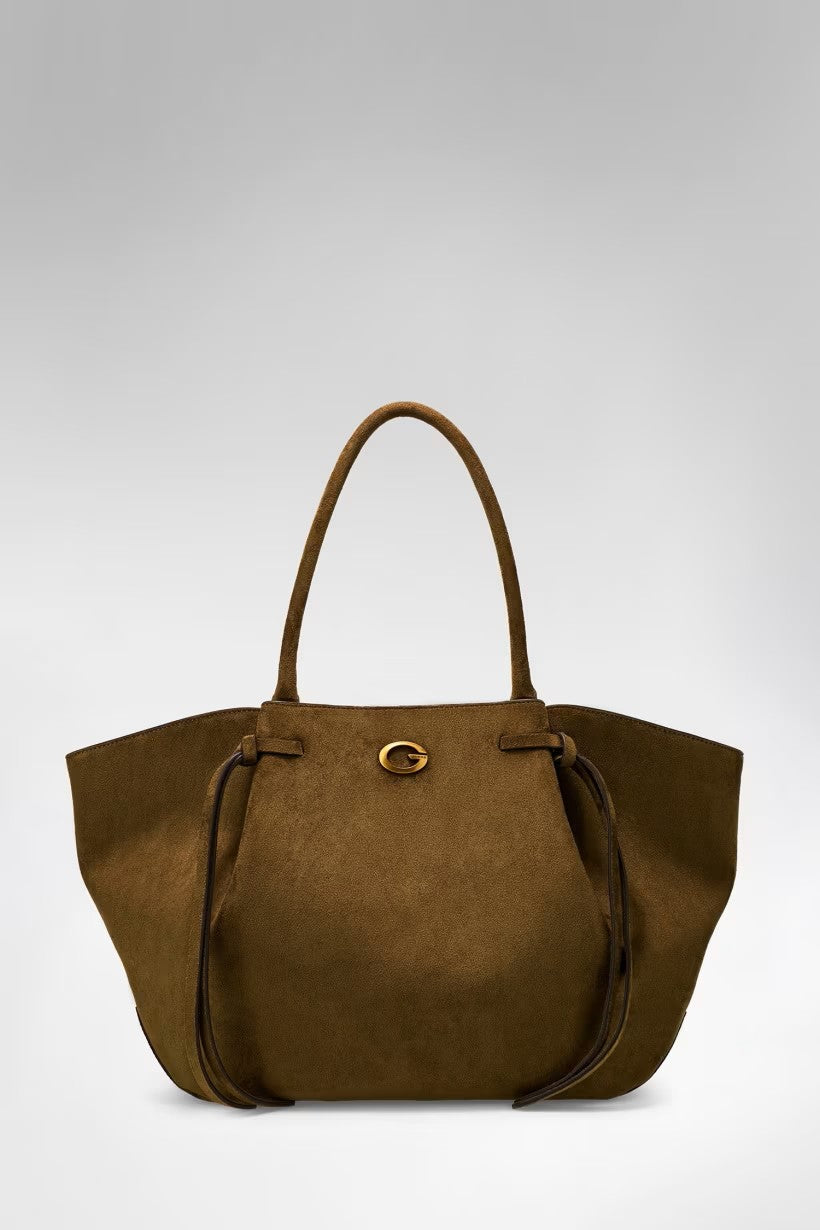 GUESS Allegra Süet Tote ÇANTA HWSG2237230