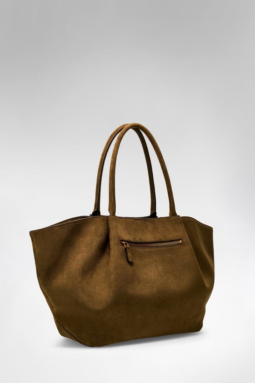 GUESS Allegra Süet Tote ÇANTA HWSG2237230