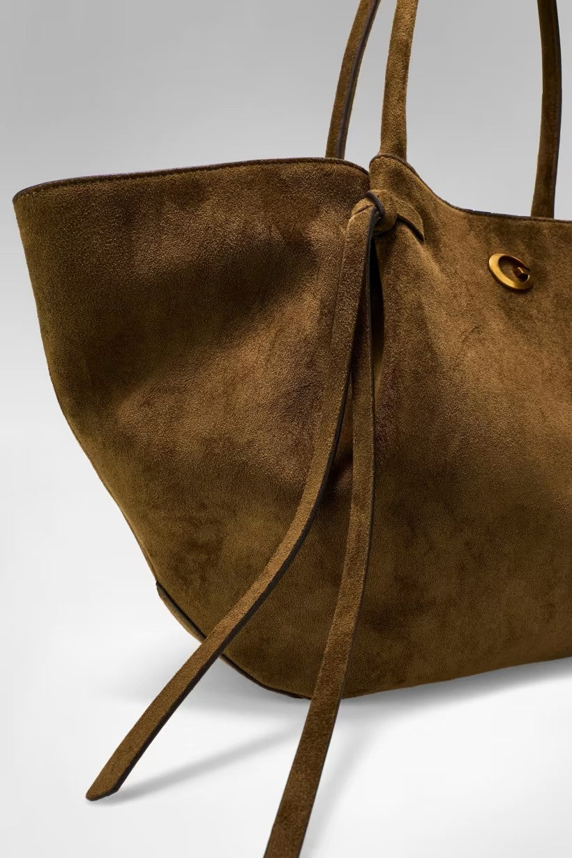 GUESS Allegra Süet Tote ÇANTA HWSG2237230