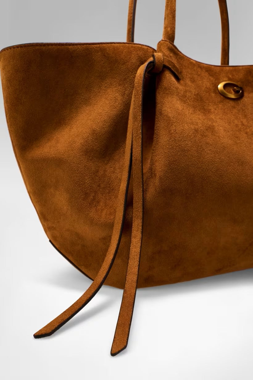 GUESS Allegra Süet Tote ÇANTA HWSG2237230