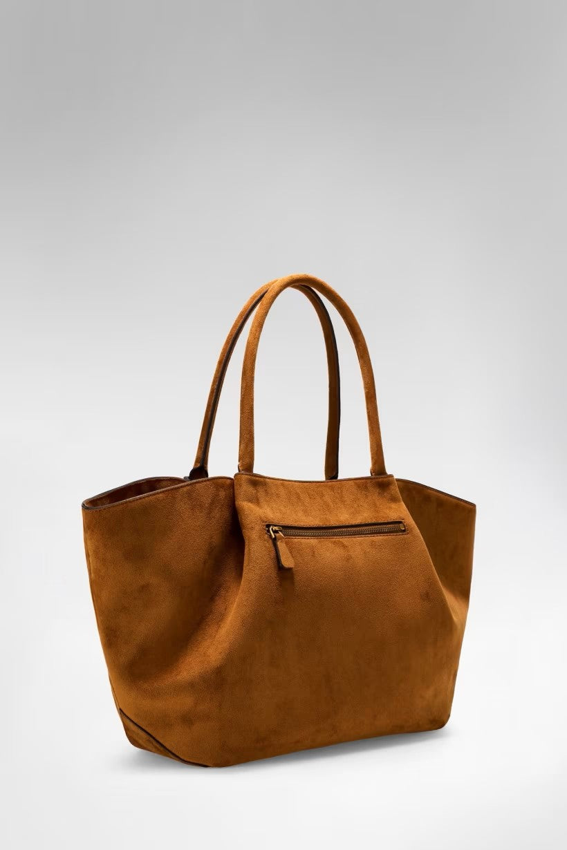 GUESS Allegra Süet Tote ÇANTA HWSG2237230