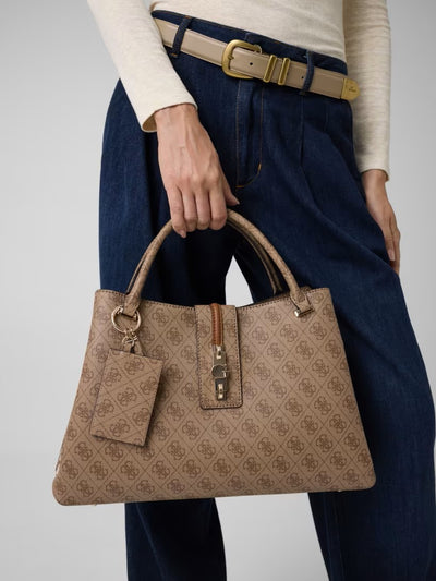 GUESS Yvonne Logo Hobo  ÇANTA HWSG2378060