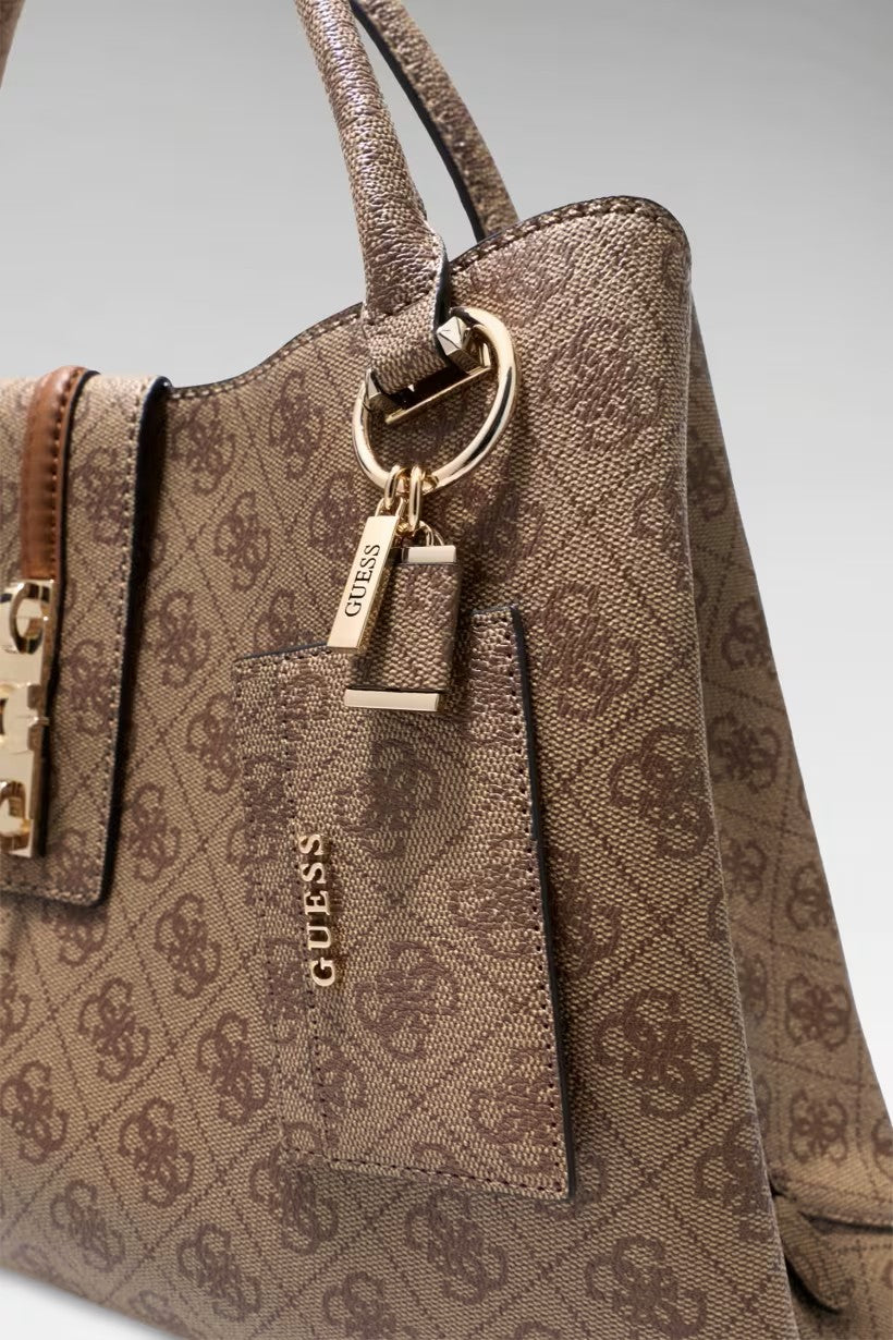 GUESS Yvonne Logo Hobo  ÇANTA HWSG2378060