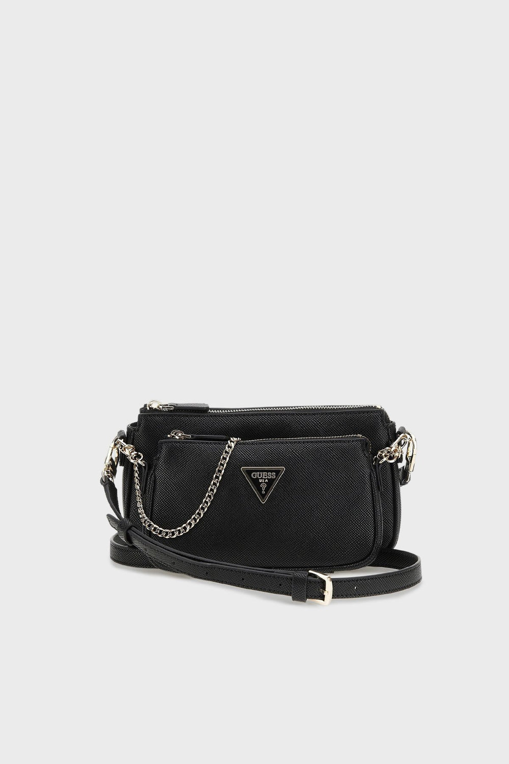 GUESS Noelle Logolu Çıkarılabilir Akılı Zincir Detaylı Çanta HWZG9672710