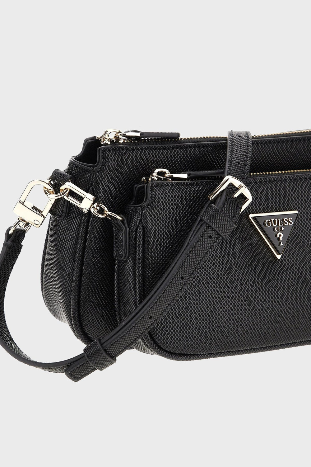 GUESS Noelle Logolu Çıkarılabilir Akılı Zincir Detaylı Çanta HWZG9672710