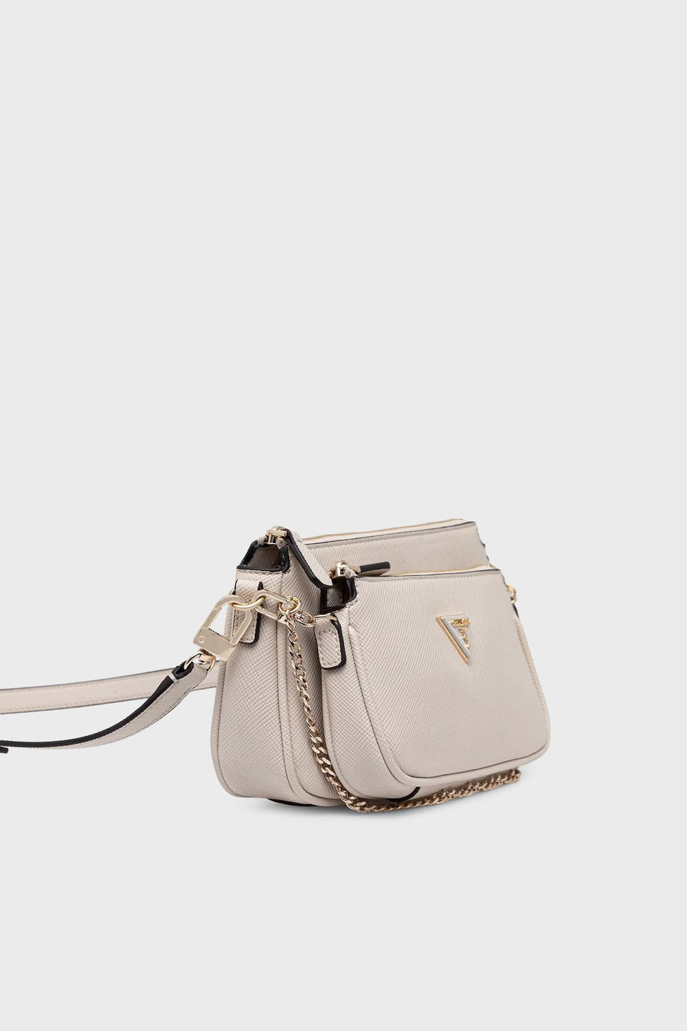 GUESS Noelle Logolu Çıkarılabilir Akılı Zincir Detaylı Çanta HWZG9672710