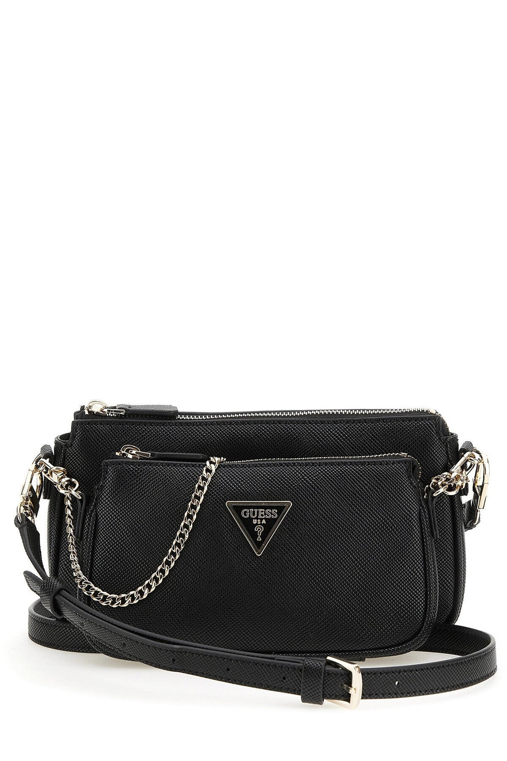 GUESS Logolu İki Parçalı Noelle Suni Deri Omuz Çantası  HWZG9672710