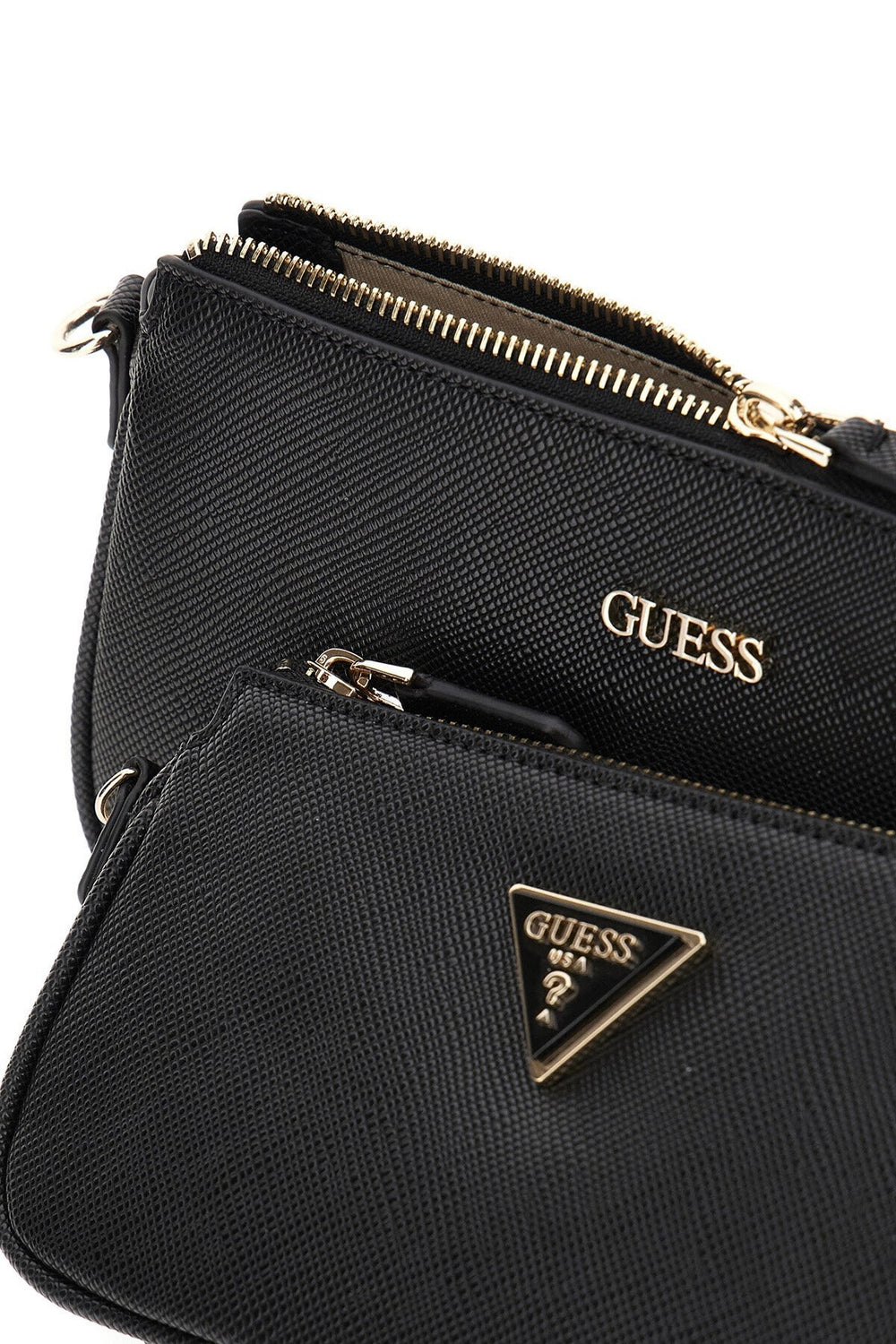 GUESS Logolu İki Parçalı Noelle Suni Deri Omuz Çantası  HWZG9672710