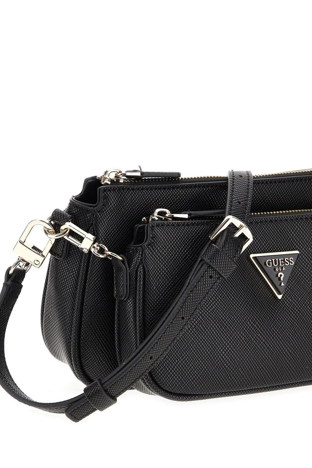 GUESS Logolu İki Parçalı Noelle Suni Deri Omuz Çantası  HWZG9672710