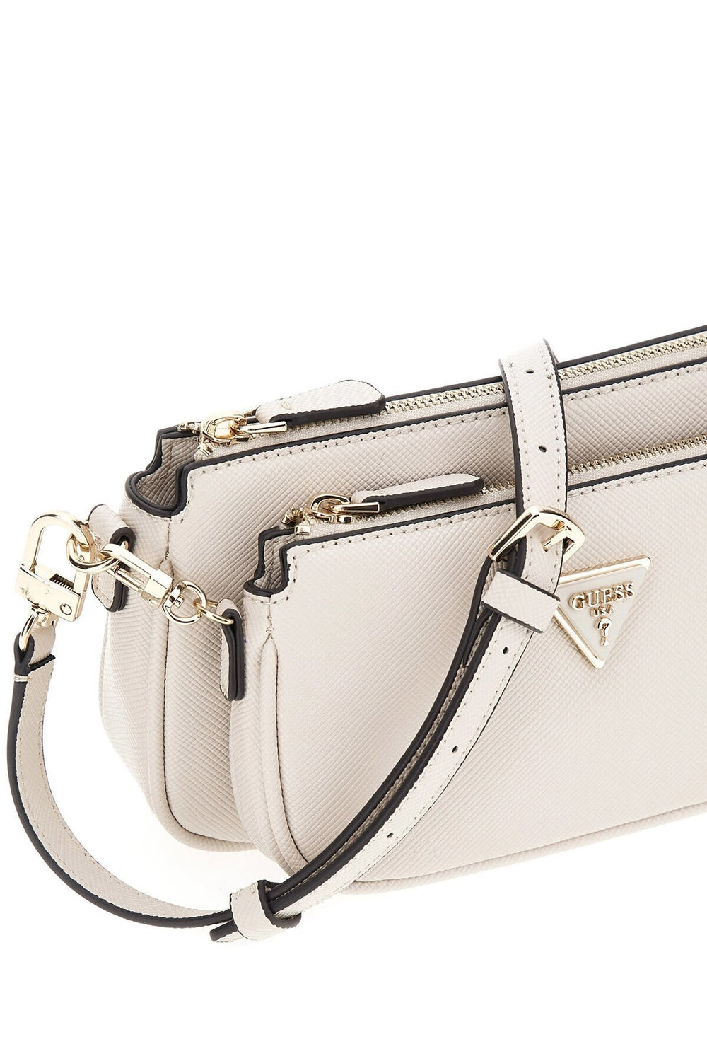 GUESS Logolu İki Parçalı Noelle Suni Deri Omuz Çantası  HWZG9672710