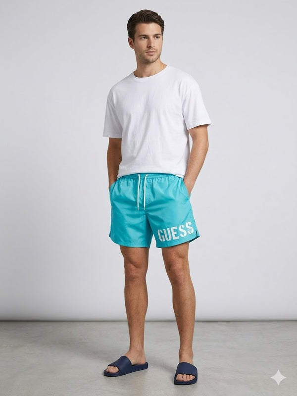 GUESS Erkek Deniz Şortu Mayo F4GT28WG292