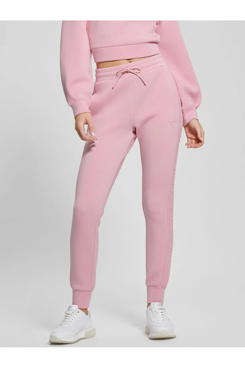 GUESS Yan Logo Şeritli Jogger Pantolon  V2YB18K7UW2