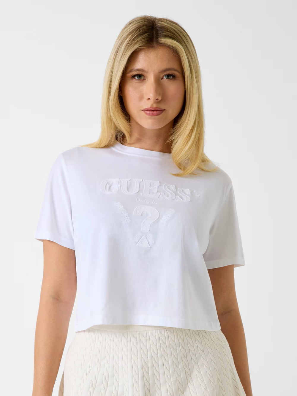 GUESS Kutulu Logo Tişört V6GI13K2980