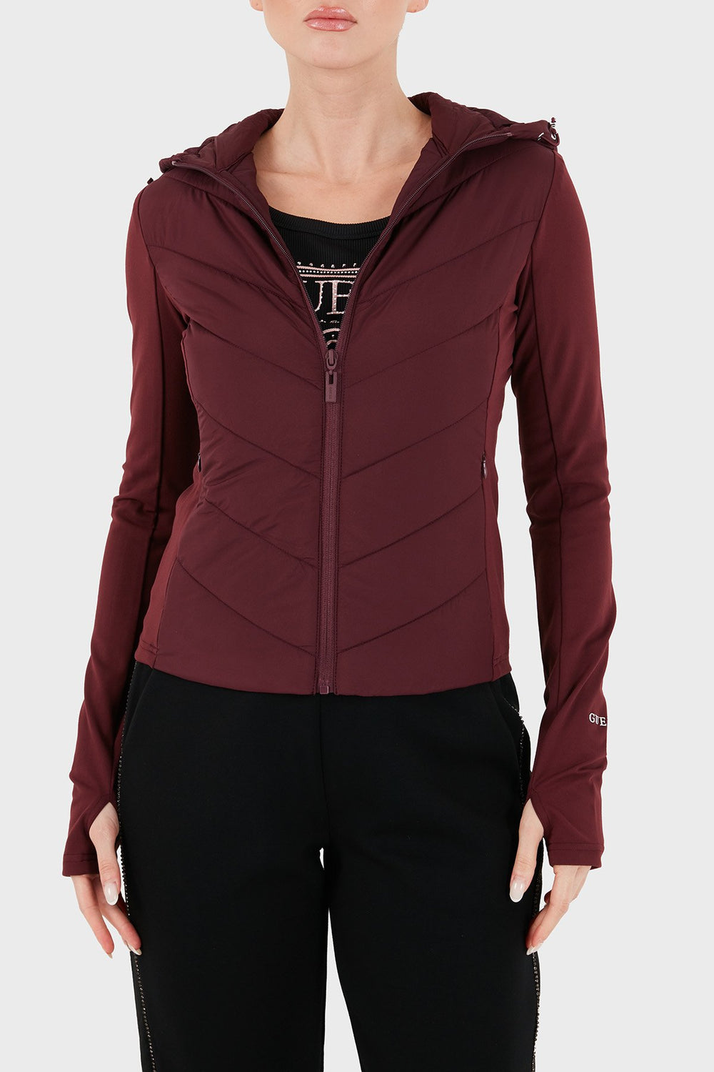 GUESS Kapüşonlu Sweat V6BL12W4503