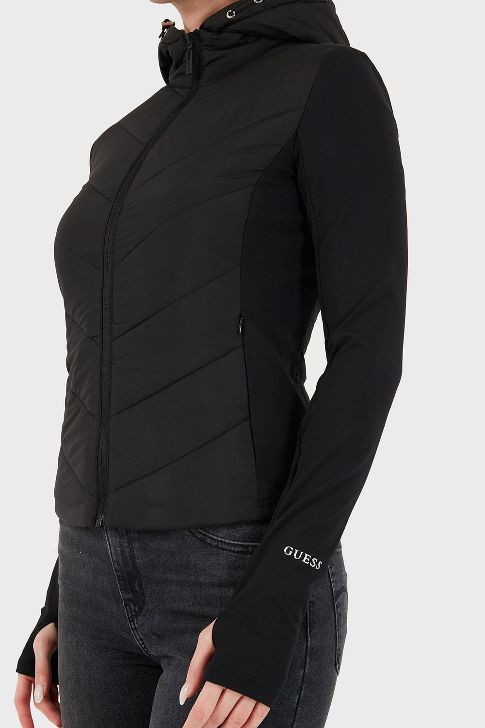 GUESS Kapüşonlu Sweat V6BL12W4503