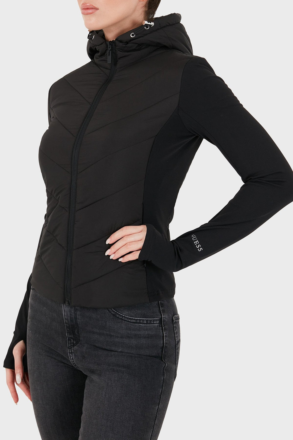 GUESS Kapüşonlu Sweat V6BL12W4503