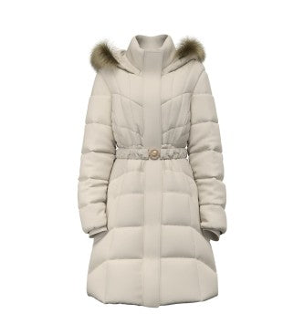 GUESS Orta Boy Beyaz Kuş Tüyü W6BL37W4085