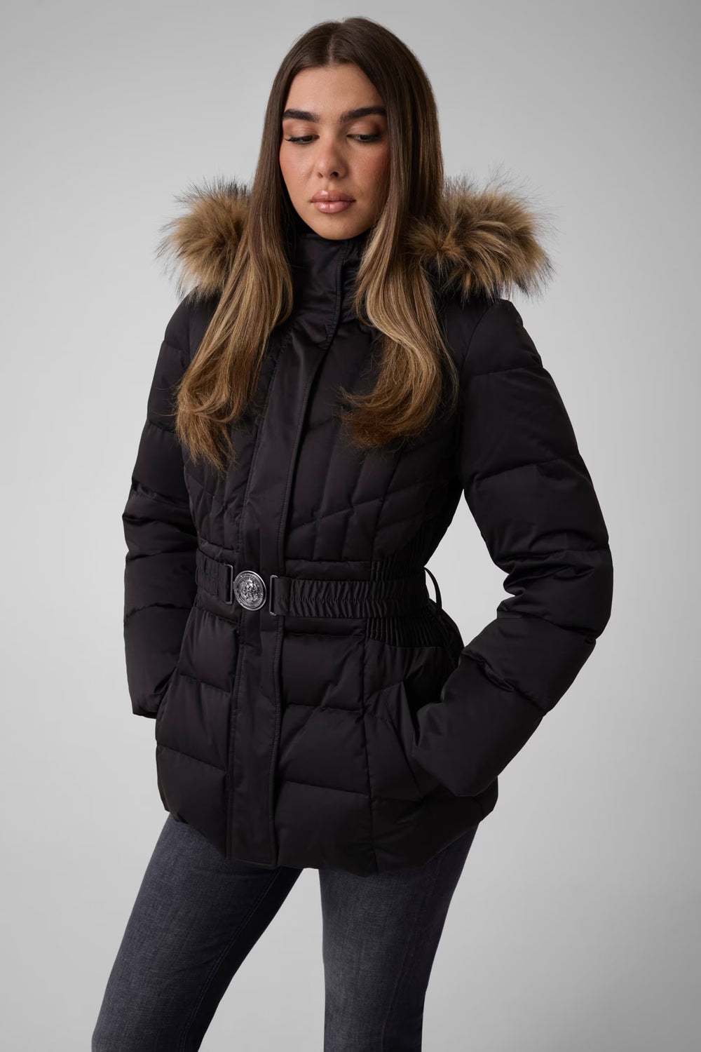 GUESS Kısa Şişme Mont W6BL38W4087