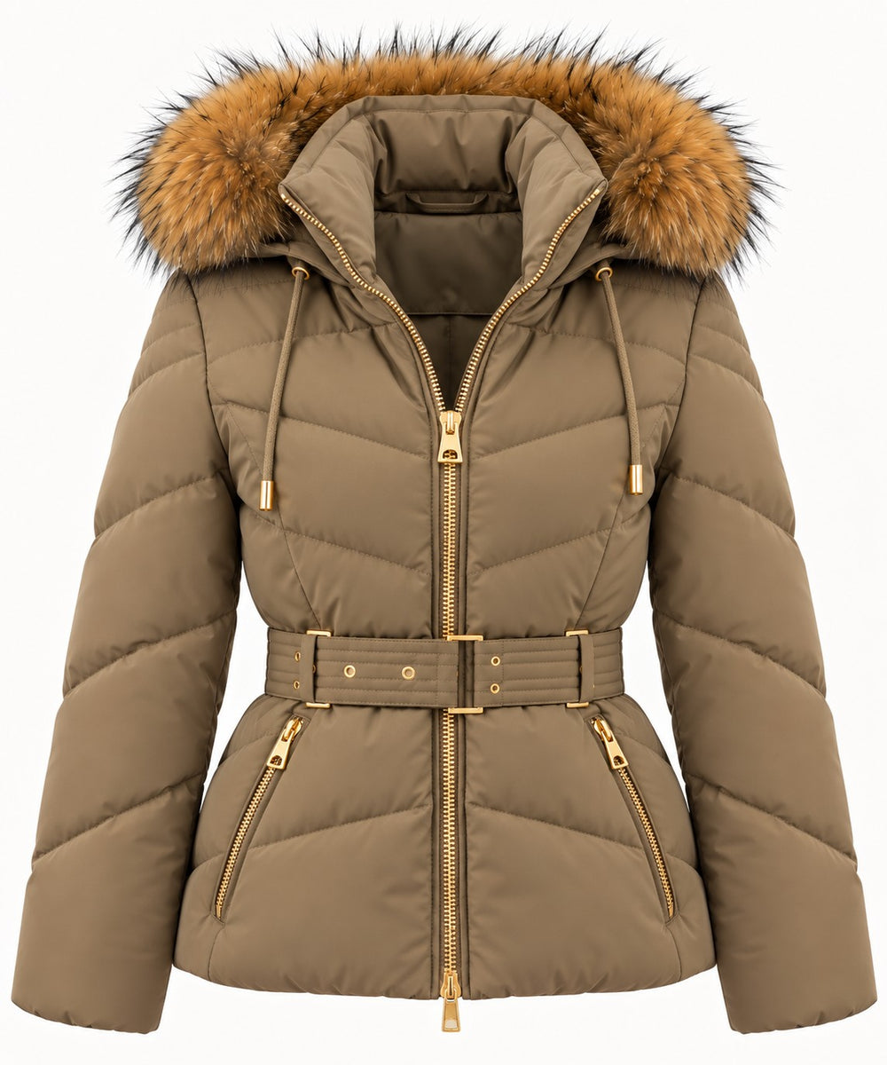 GUESS Kemerli Kısa Şişme Mont W6BL58W4197