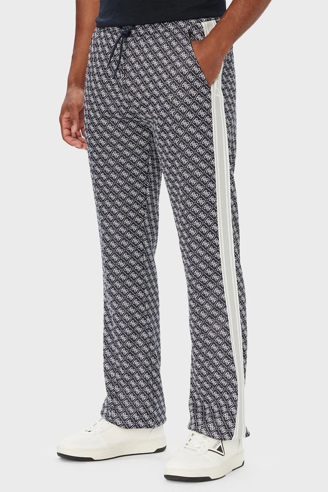 GUESS Parimo 4G Logolu Regular Fit Normal Bel Düz Paça Erkek Pantolon Z5BB07K2042