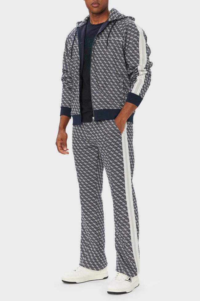 GUESS Parimo 4G Logolu Regular Fit Normal Bel Düz Paça Erkek Pantolon Z5BB07K2042