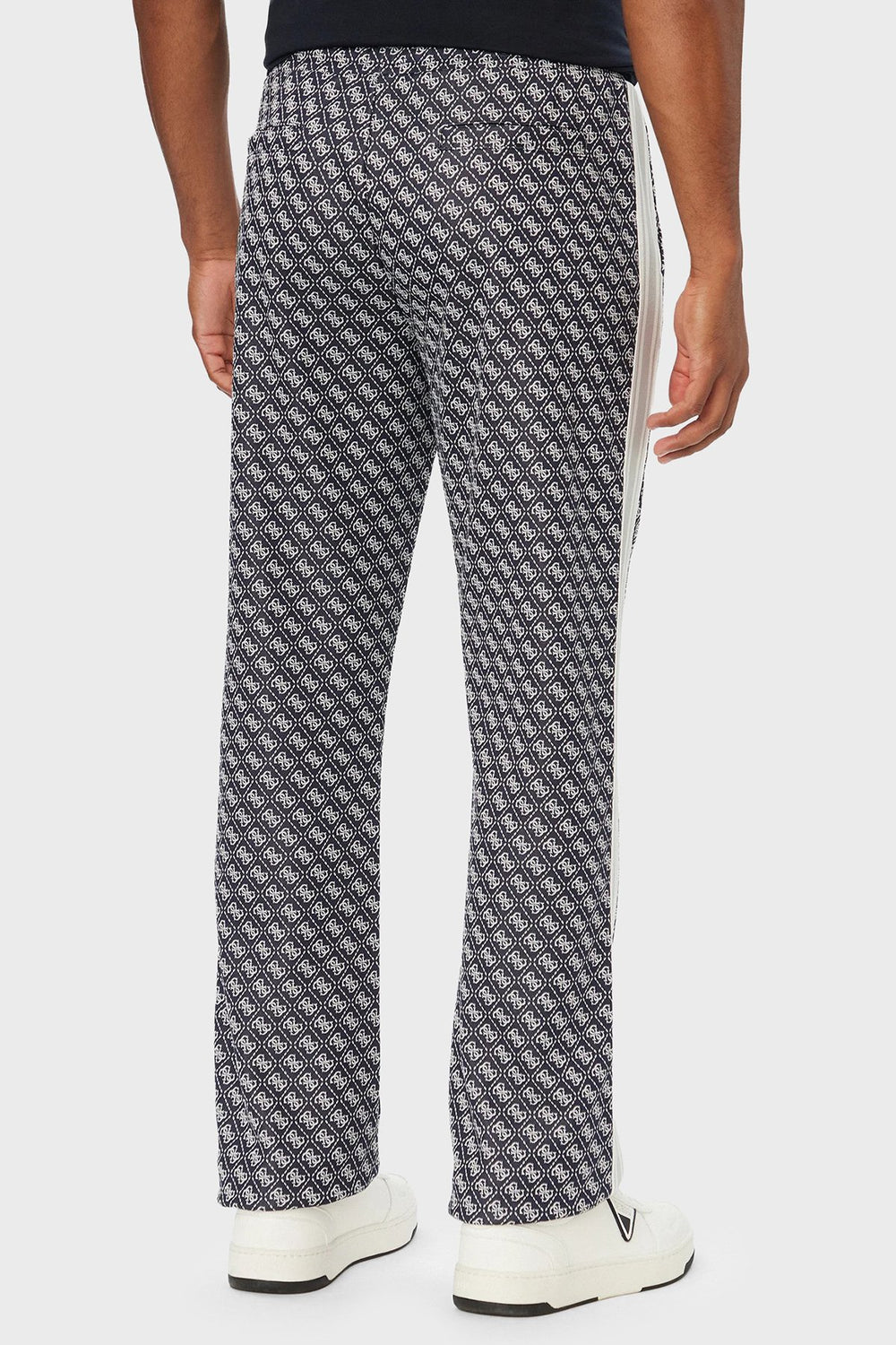 GUESS Parimo 4G Logolu Regular Fit Normal Bel Düz Paça Erkek Pantolon Z5BB07K2042