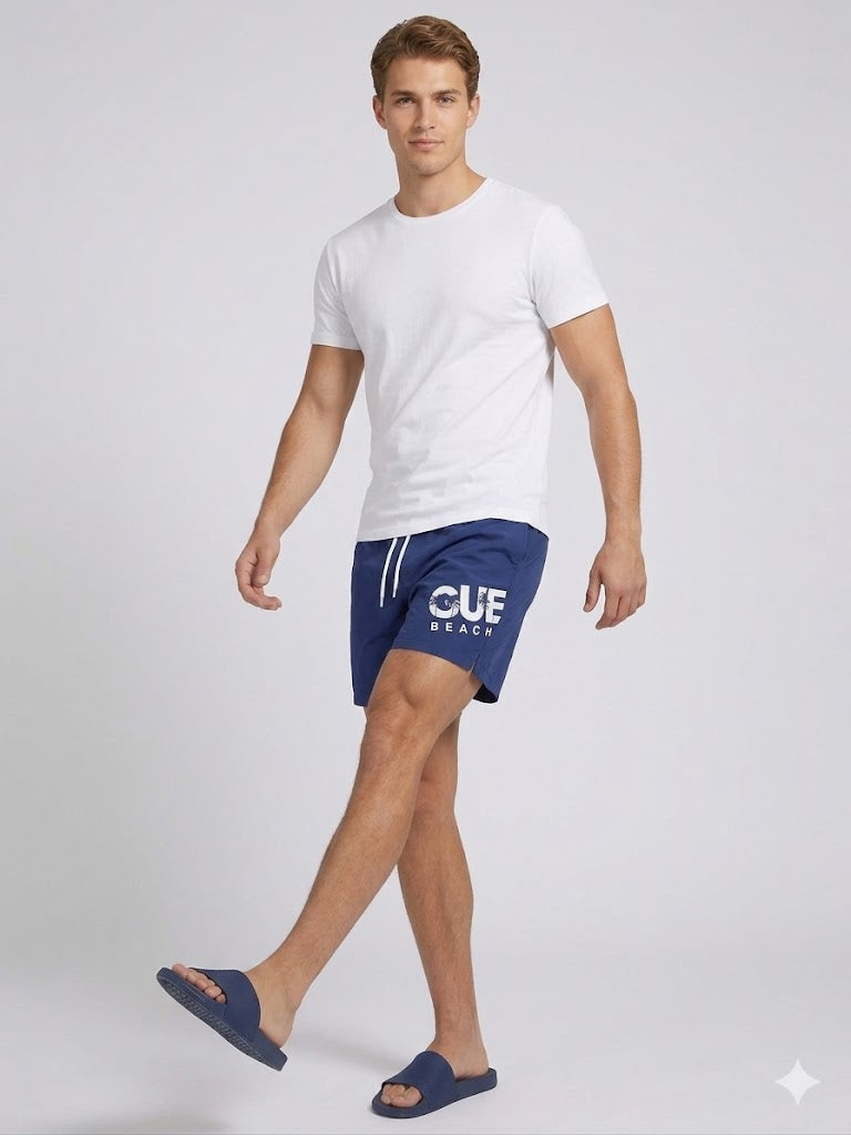 GUESS Beach Erkek Kırmızı Deniz Şortu Mayo F5GT27WG2E2