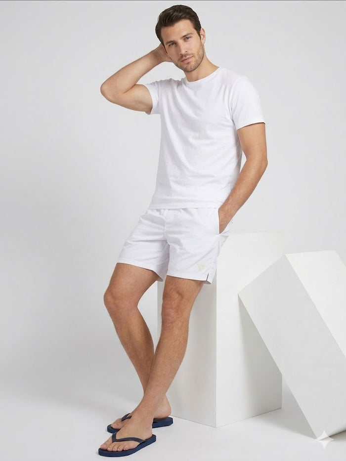 GUESS Erkek Logo Detaylı Cepli Deniz Şortu F4GT01WG282