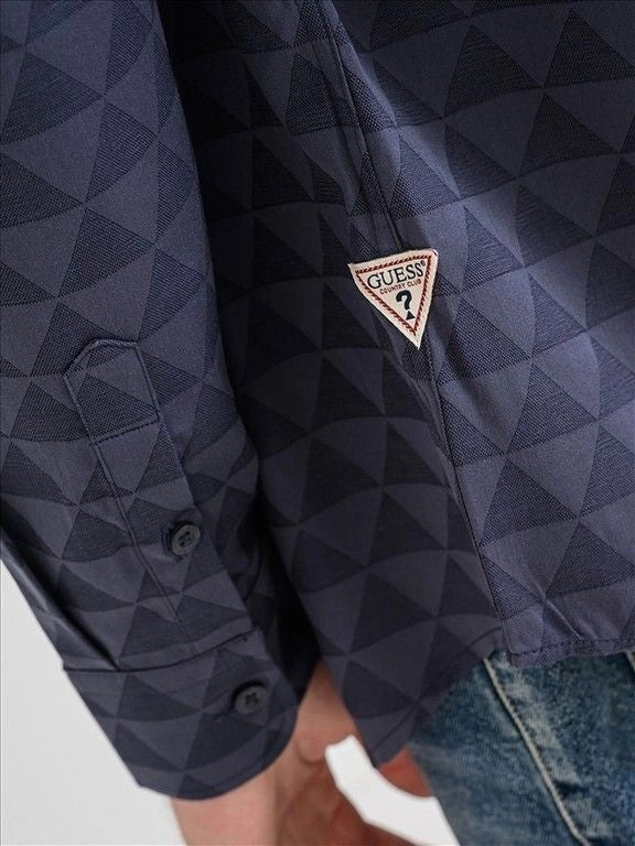 GUESS Over Erkek Regular Fit Gömlek M6YH31W2892