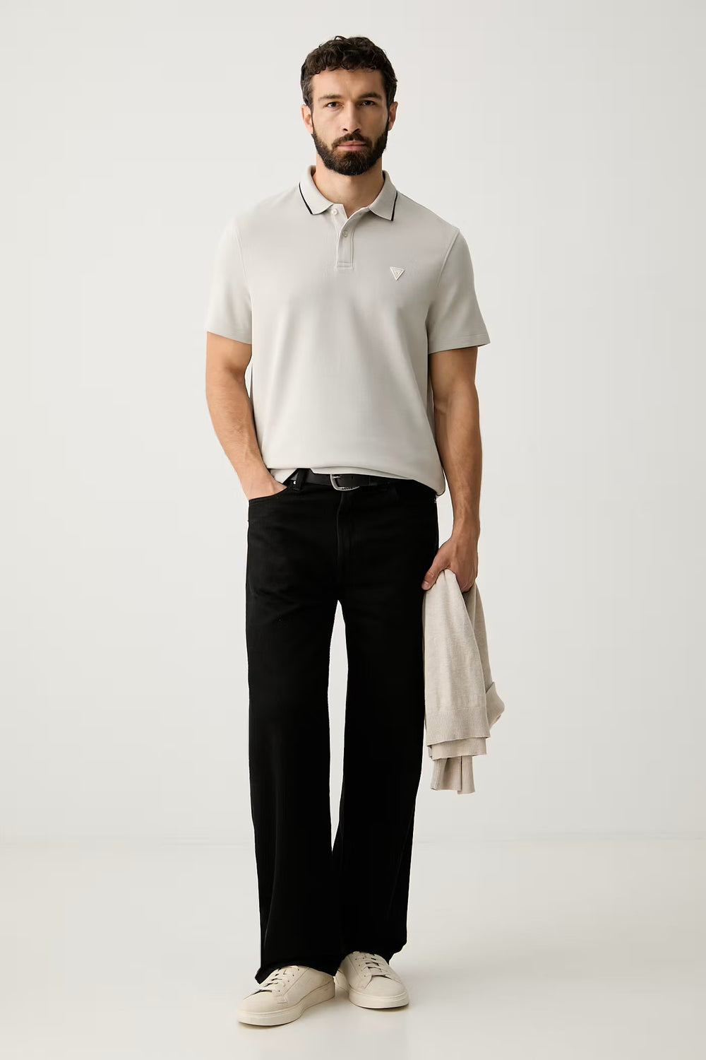 GUESS Polo Yaka T-Shirt M6YP11K4390