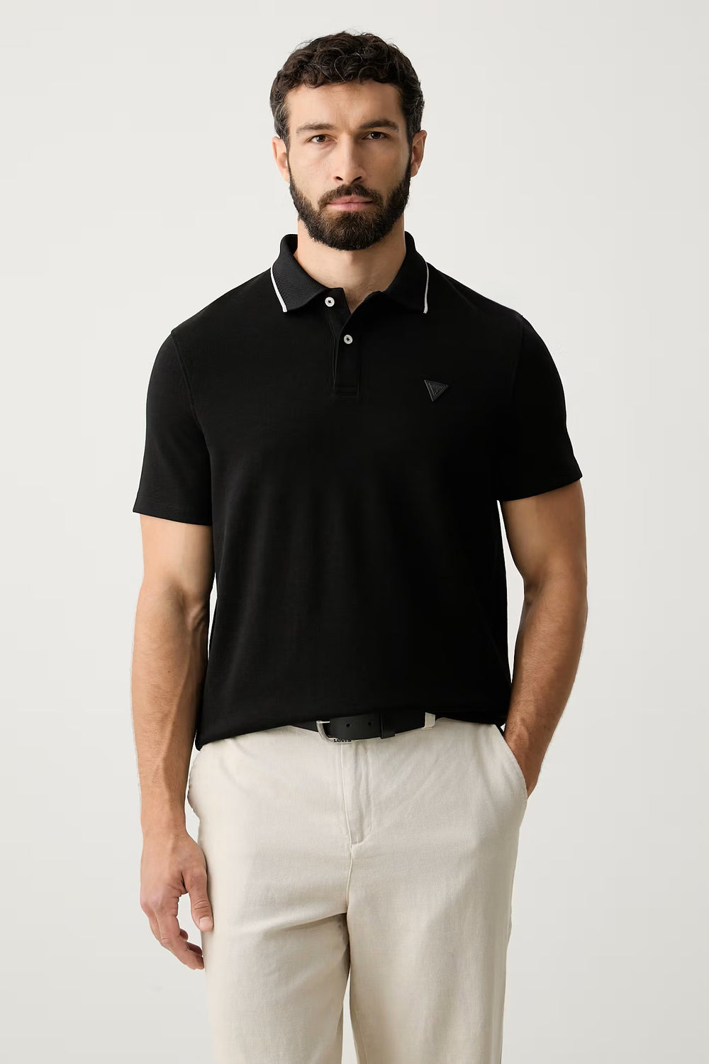 GUESS Polo Yaka T-Shirt M6YP11K4390