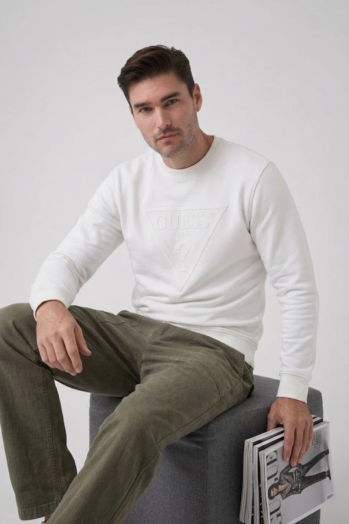 GUESS Nakışlı Logolu Sweatshirt M6YQ37K4103