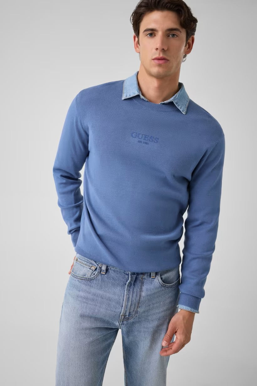 GUESS Nakışlı Logolu Kazak M6YR12Z0917