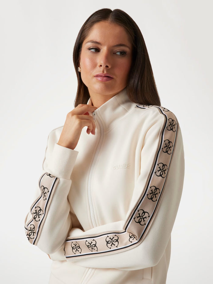 GUESS Yan şerit logolu sweatshirt V2YQ16KB3P2