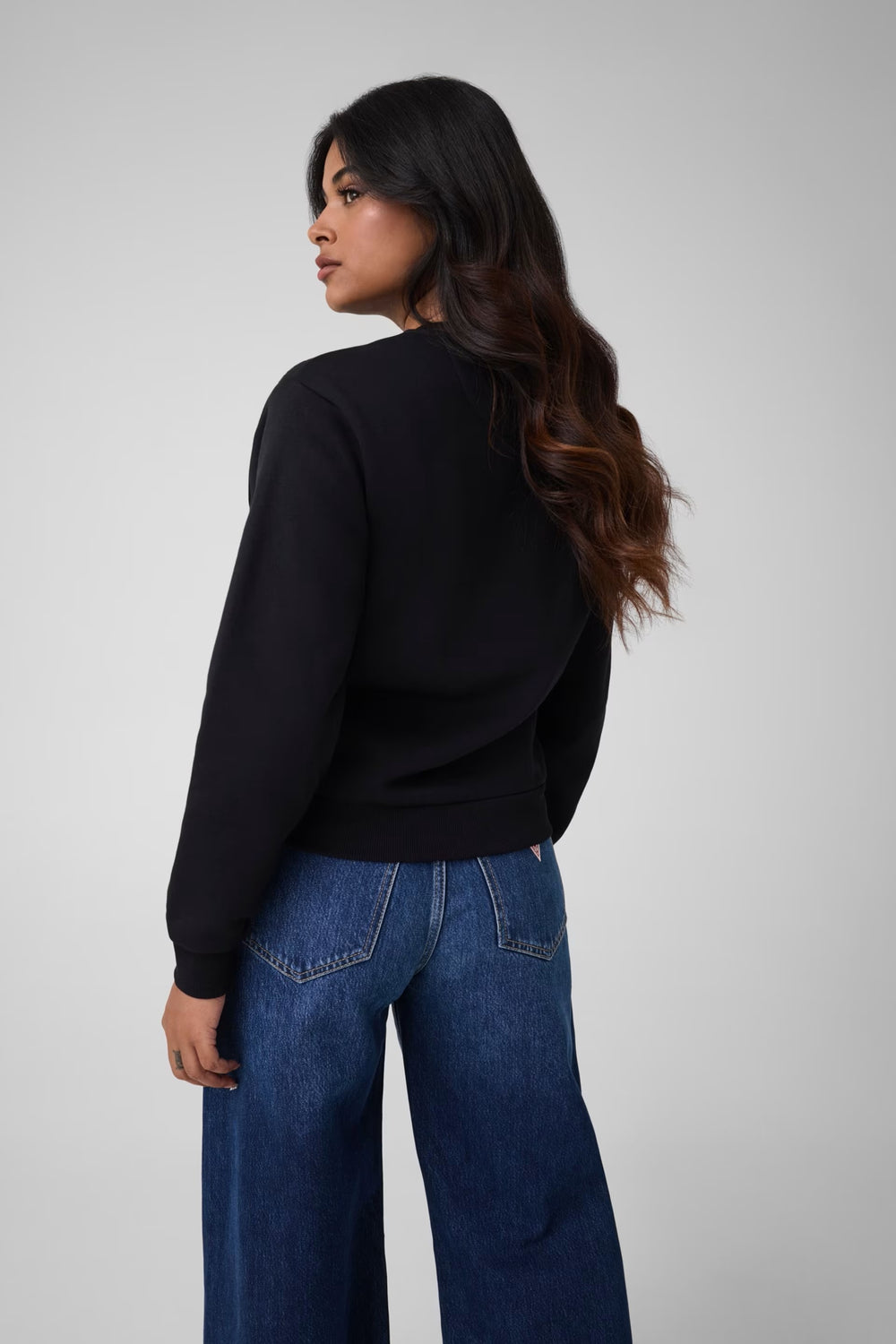 GUESS Tamamı 4G Logolu Sweatshirt  W6BQ14K6060