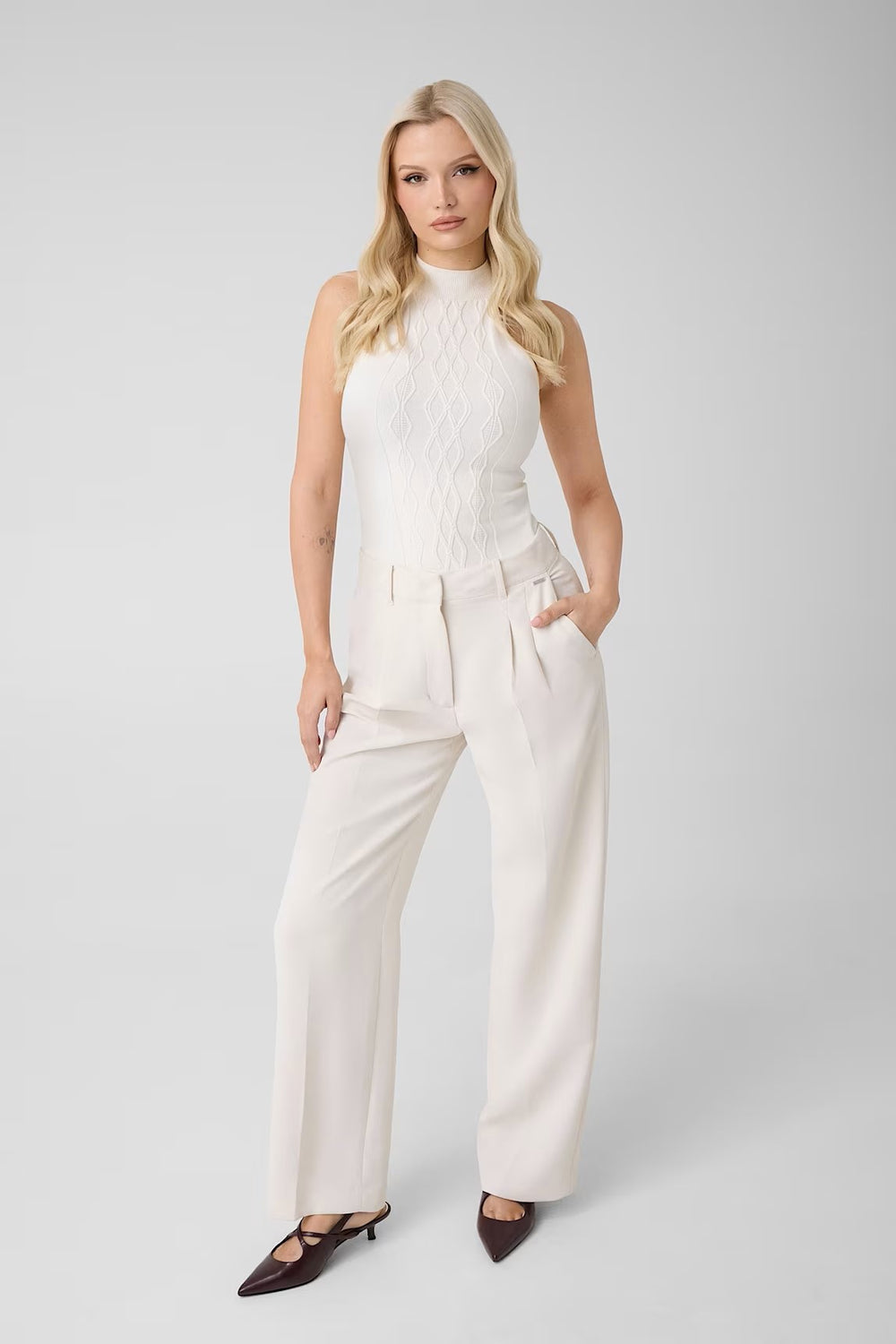 GUESS Boyundan Bağlamalı Triko W6BR62Z1576