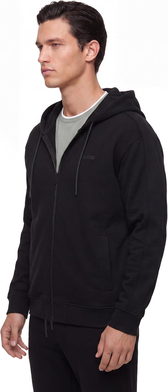 GUESS Kenneth Erkek Fermuarlı Sweatshirt Z6BQ08K6549