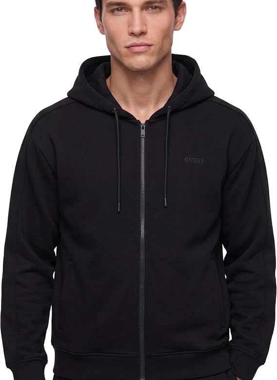 GUESS Kenneth Erkek Fermuarlı Sweatshirt Z6BQ08K6549