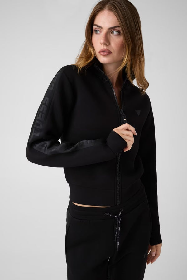 GUESS Yan Şerit Logolu Sweatshirt V2YQ17K7UW2