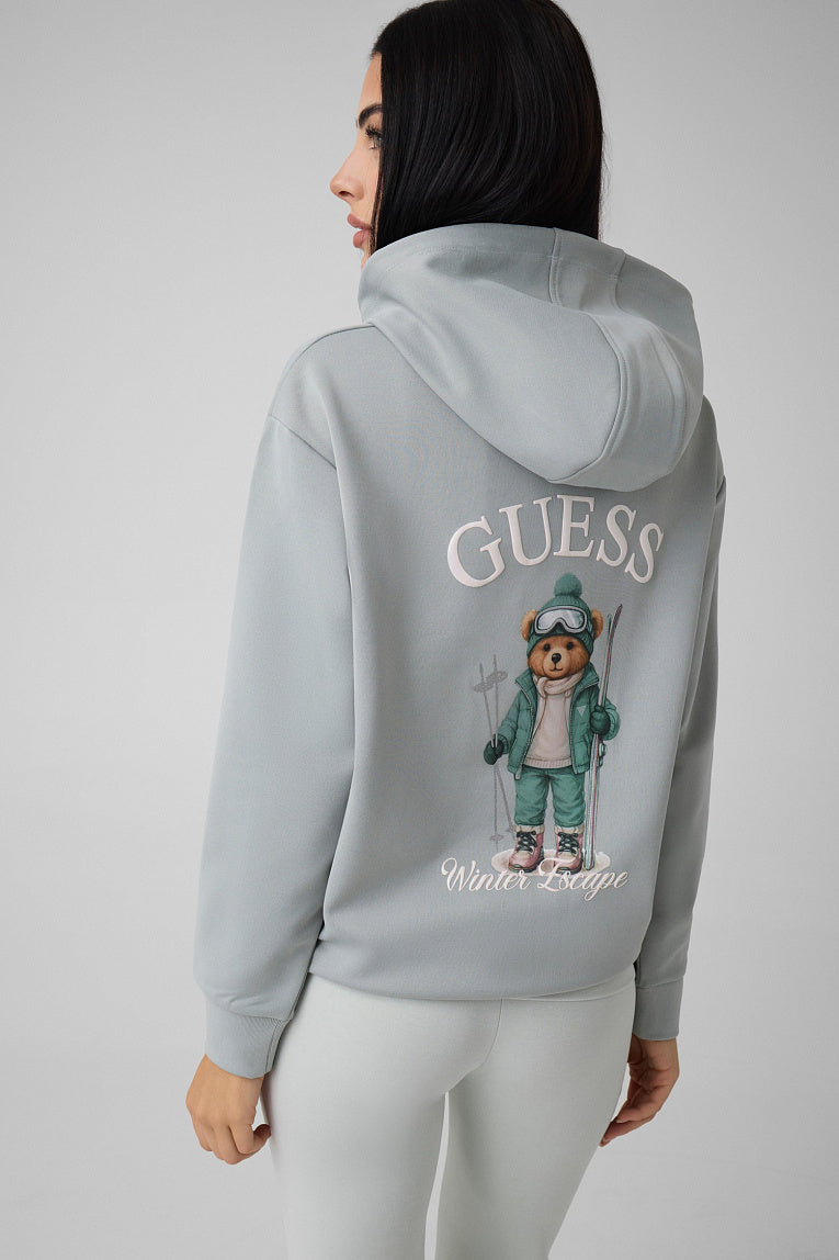 GUESS Kapuşonlu Sweatshırt V6BQ17K6354