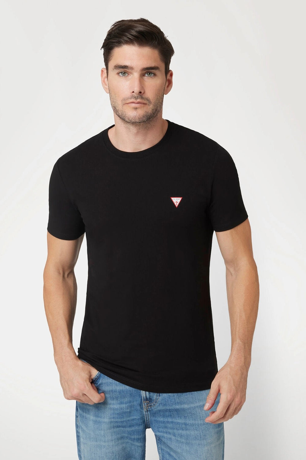 GUESS Classic Mini Üçgen Logolu T-SHIRT M2YI24J1314