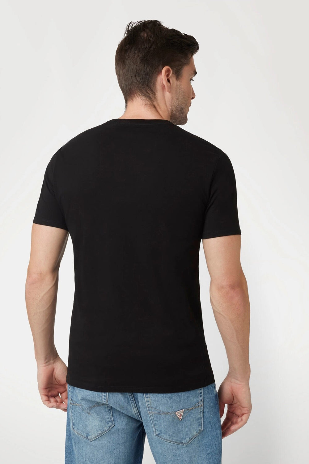 GUESS Classic Mini Üçgen Logolu T-SHIRT M2YI24J1314