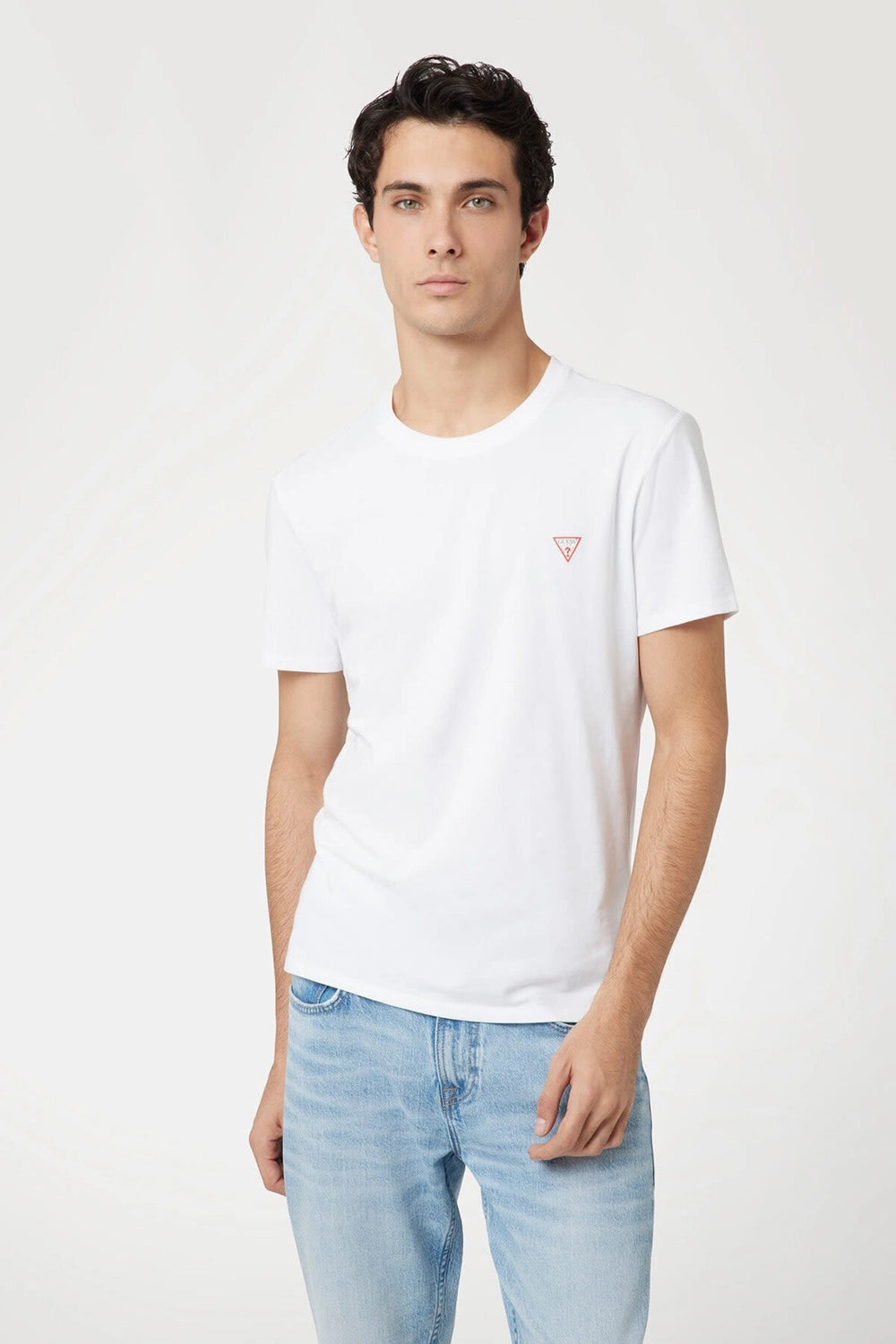 GUESS Classic Mini Üçgen Logolu T-SHIRT M2YI24J1314
