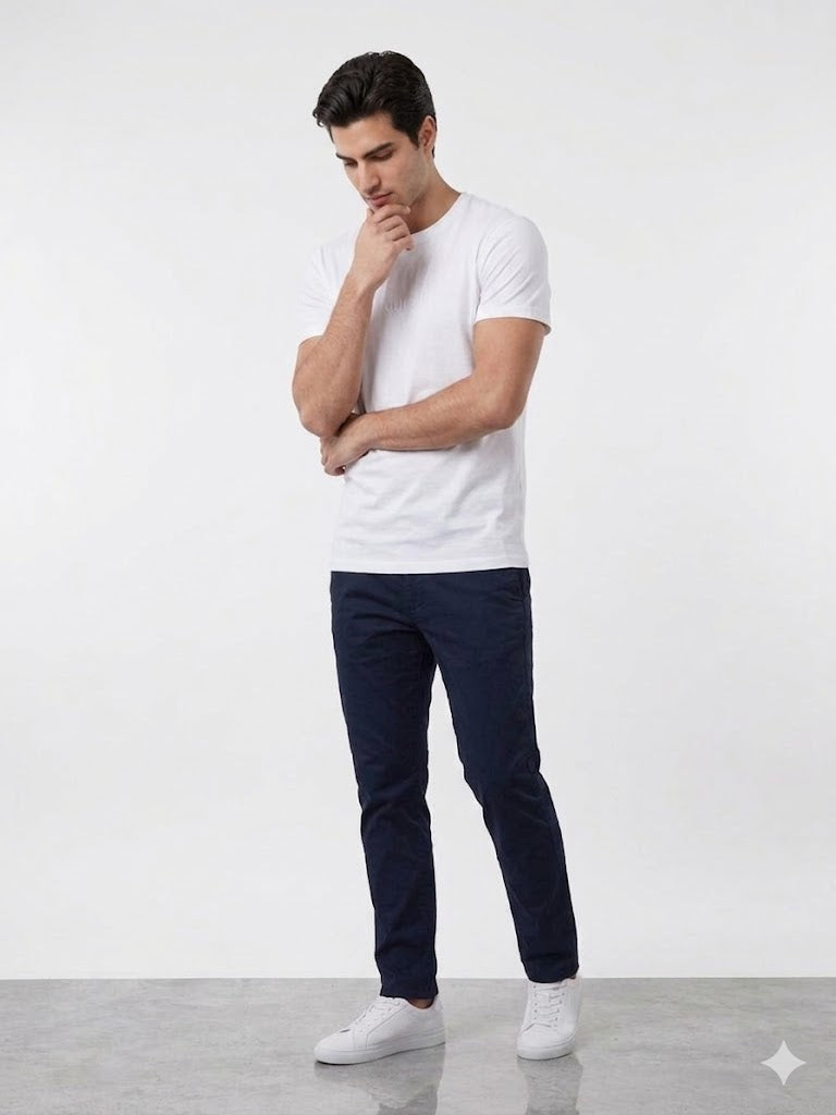 GUESS Bisiklet Yaka Kısa Kollu Basic T-Shirt M2YI72I3Z14
