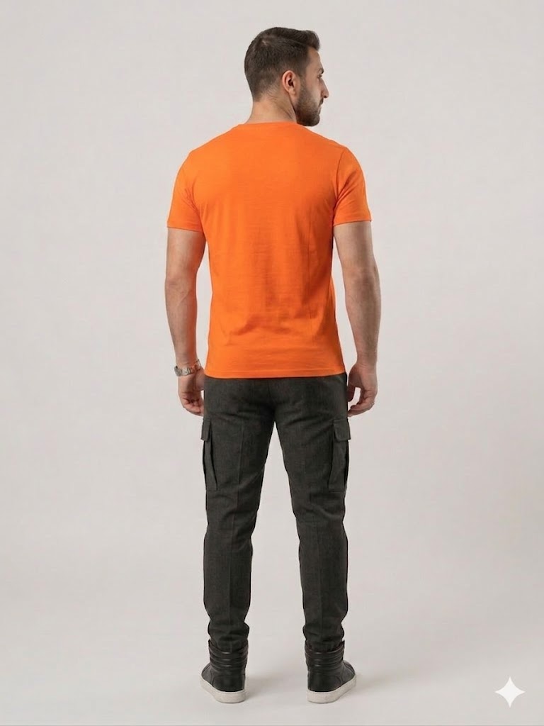 GUESS Erkek Baskılı Bisiklet Yaka T-Shirt M4GI16I3Z14