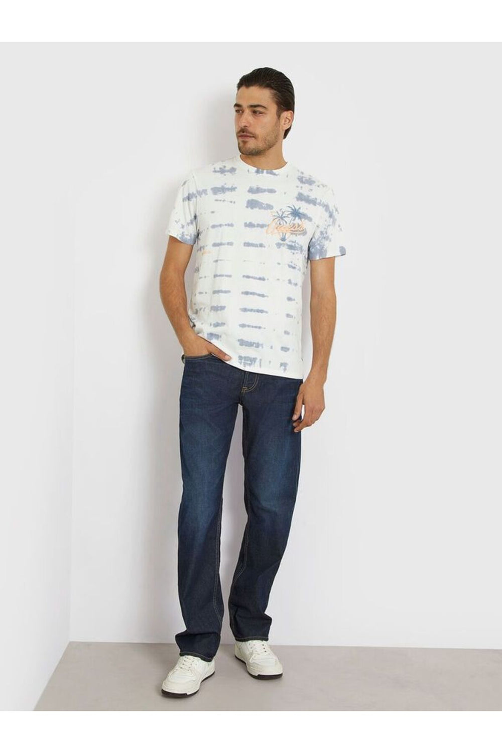 GUESS Desenli T-Shirt M4GI46K9RM1