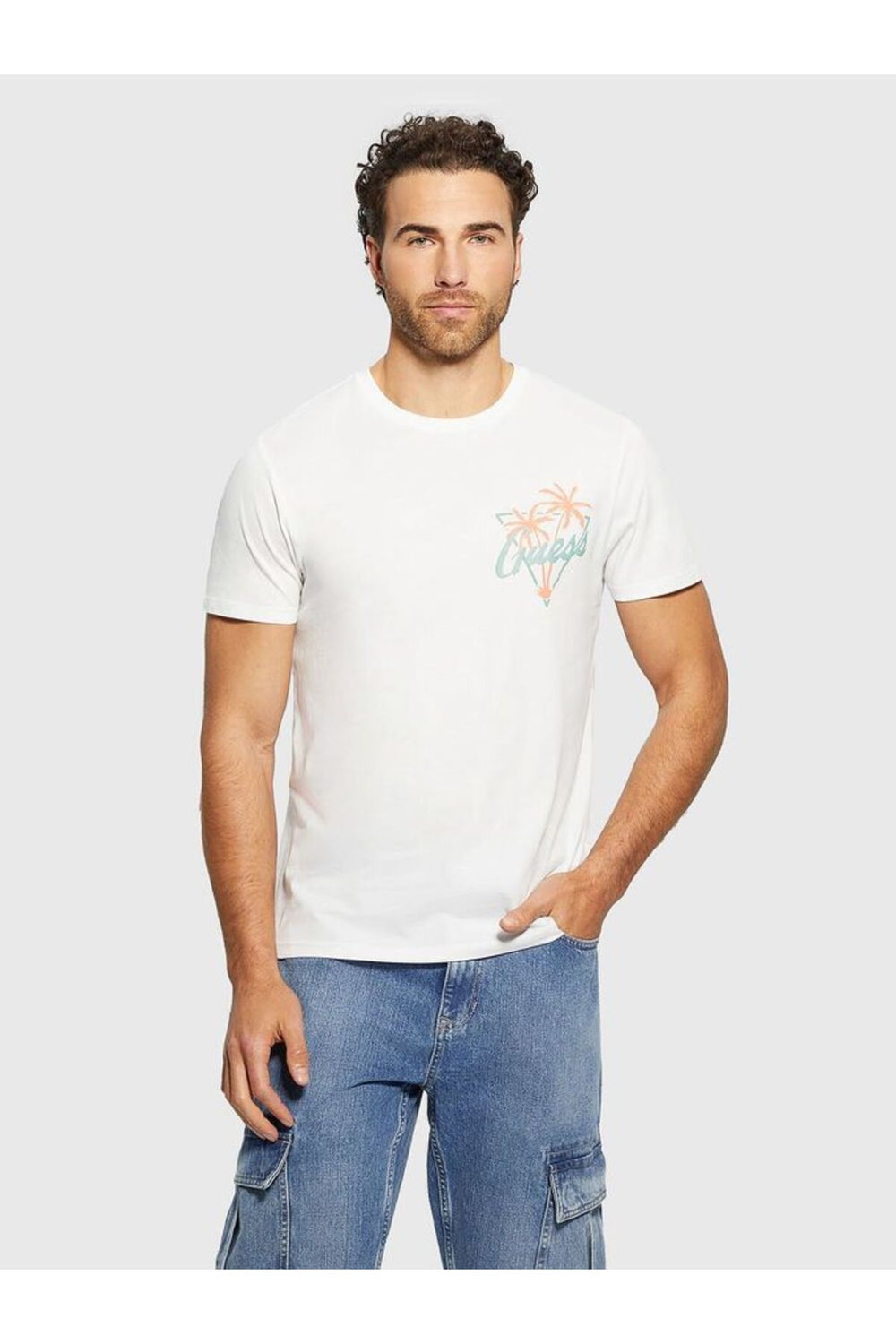GUESS Desenli T-Shirt M4GI46K9RM1
