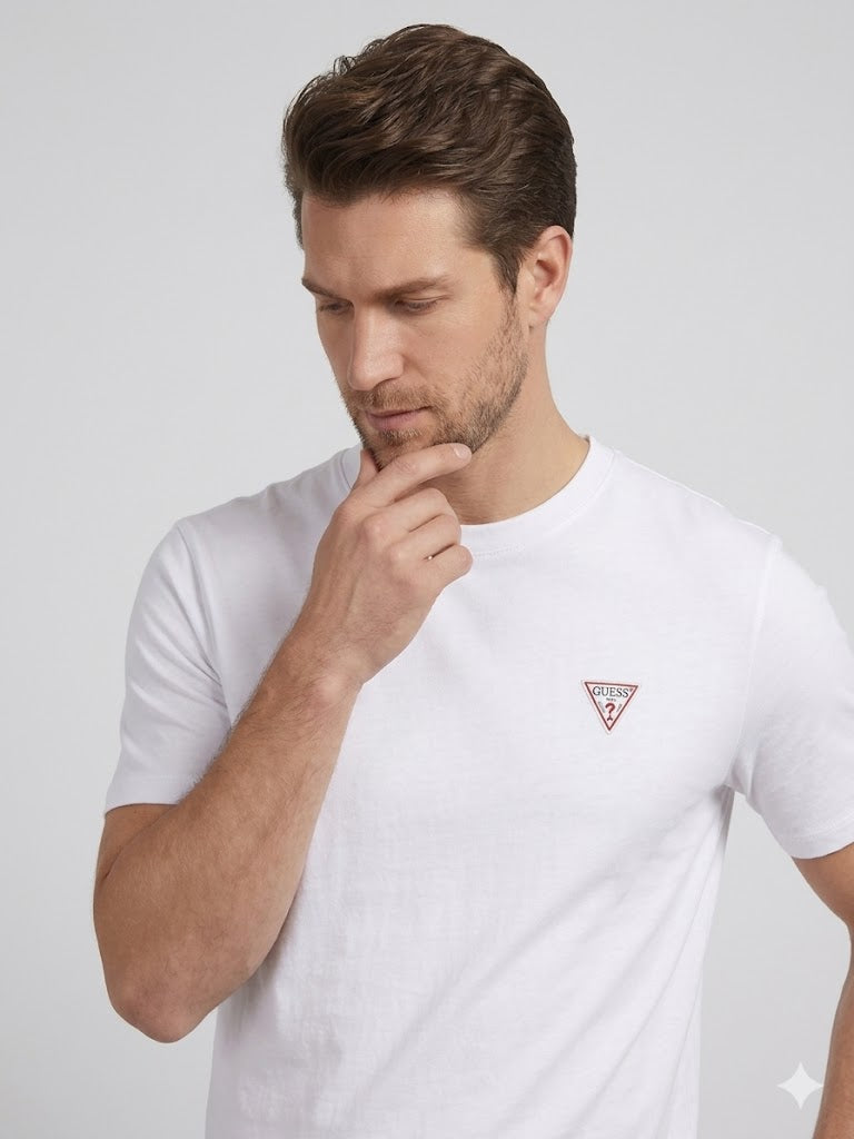 GUESS Üçgen Logolu T-Shirt M4YI46K8FQ4